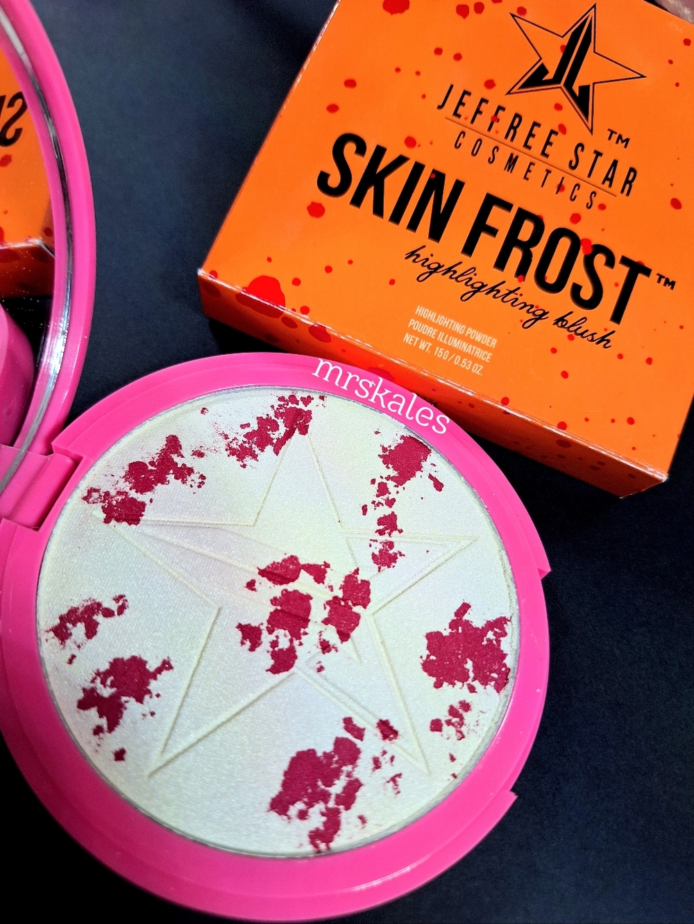 "Icy Execution" Skin Frost Highlighting Blush